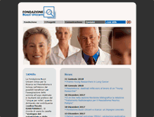 Tablet Screenshot of fondazionebuzziunicem.org
